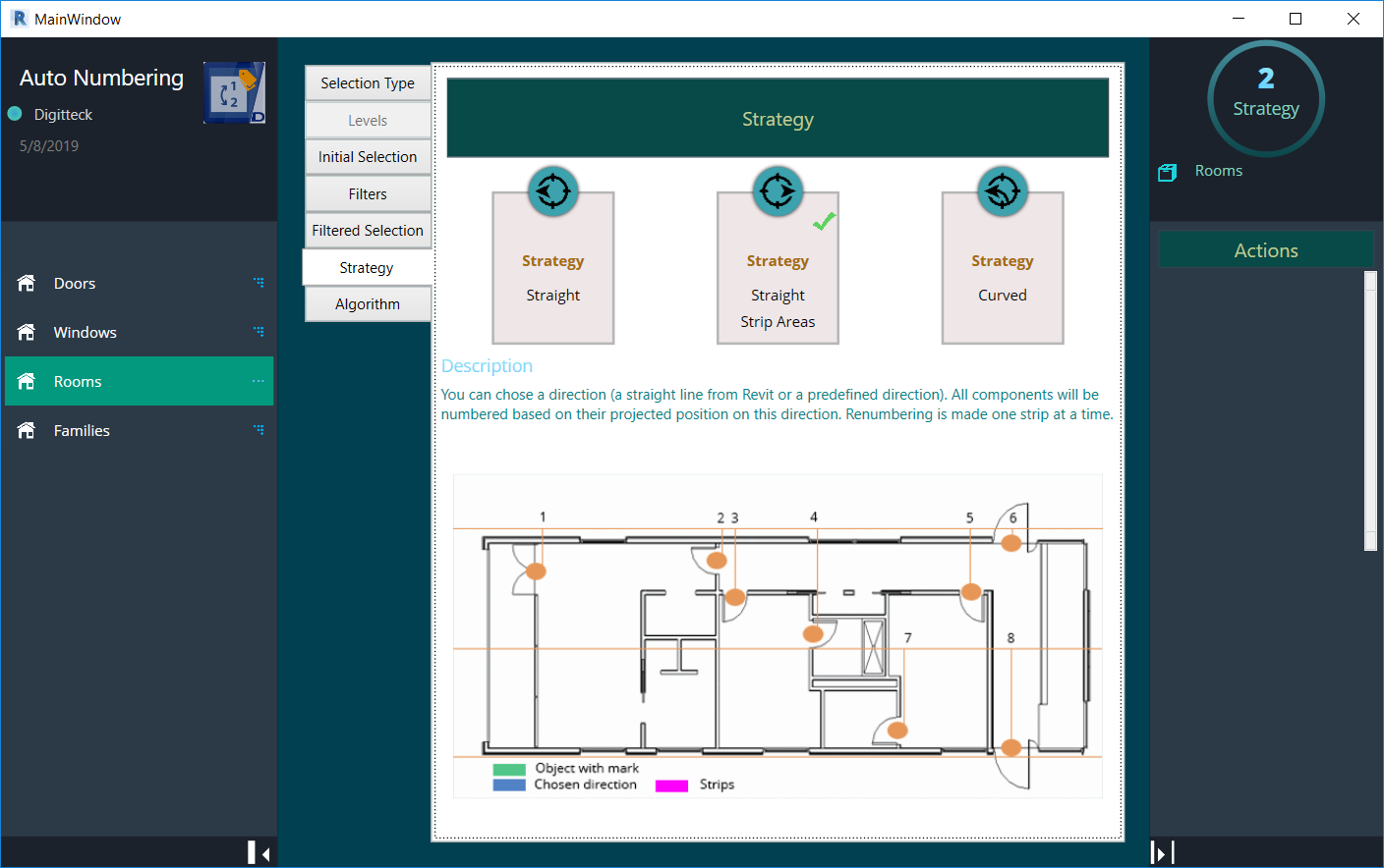 Level selector